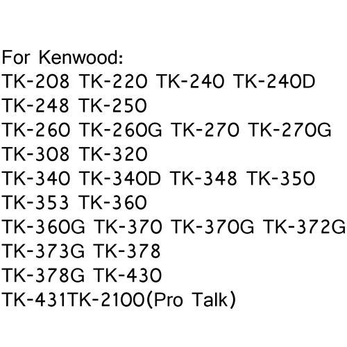 5x Overhead Headphone Headset For Kenwood Puxing Wouxun Baofeng 2-Way Radio