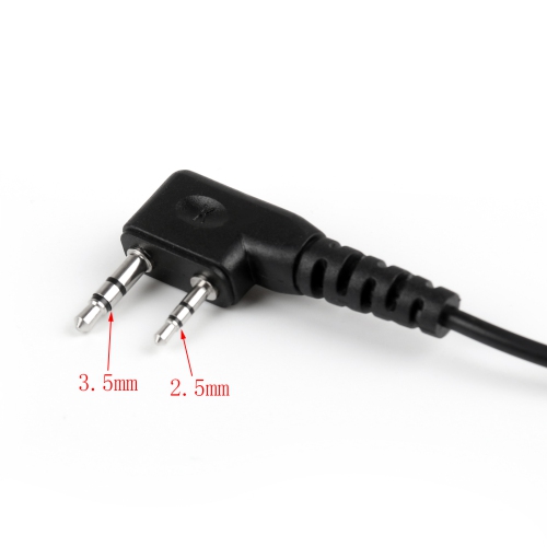 5x Helmet Tactical Motorcycle Headset PTT For Kenwood BaoFeng UV5R 2-Way Radio