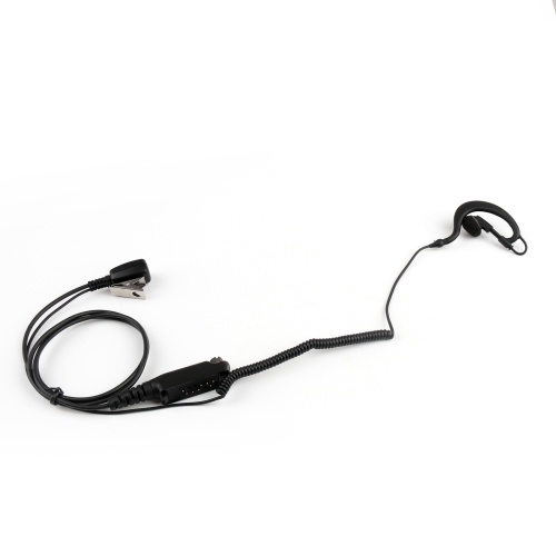 5x G-Shape Ear-Hook Earpiece Headset PTT Mic For Sepura STP8000 Walkie Talkie