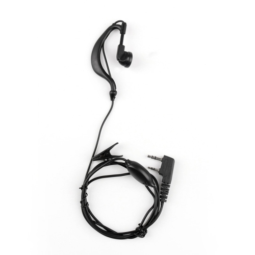 5x Headset Earpiece Earphone 2 Pin Mic For Baofeng Walkie Radio UV 5R BF 888s