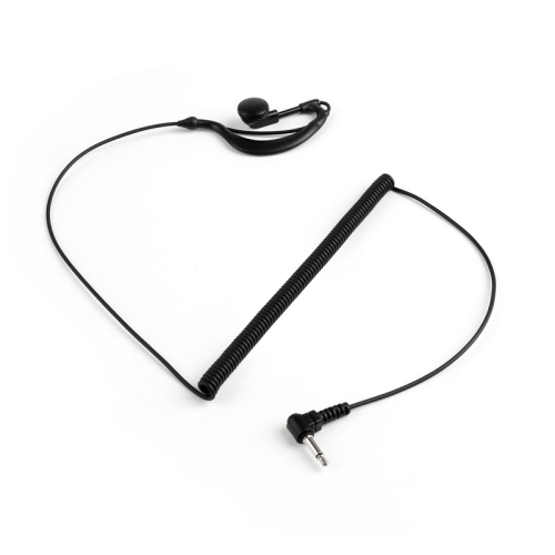 5Pcs 3.5mm Listen Only G Shape Earpiece Headset For Radio Speaker Mic