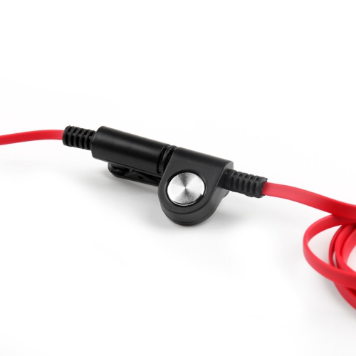 1x Headset Earpiece For Kenwood BAOFENG TYT LINTON UV-5R TG-UV2 Two Way Red