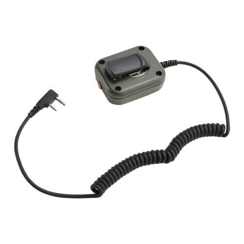 Haut-parleur de microphone AR-152 pour TK-208 TH-D7 RPU416A KG669 TG-K4AT PX-777 Vert