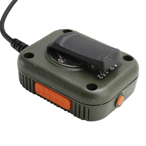 Haut-parleur de microphone AR-152 pour TK-208 TH-D7 RPU416A KG669 TG-K4AT PX-777 Vert
