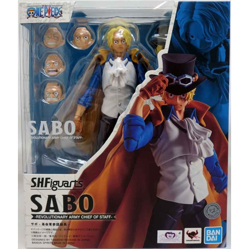 ONE PIECE  6 Inch Action Figure S.h. Figuarts - Sabo Revolutionary Army Chief Of Staff