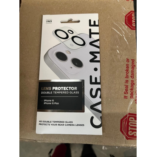 Case Mate Camera Lens Protector douple tempeted glass for iPhone 15 for iPhone 15 Plus