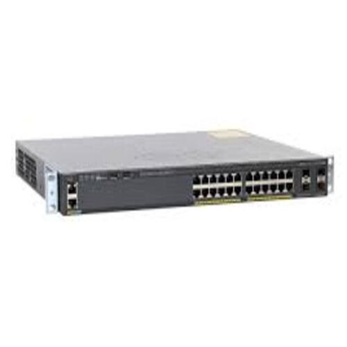 Refurbished Good Cisco WS-C2960X-24PS-L 24-Port PoE+ Gigabit Switch 370W Power Enterprise-Grade Networking