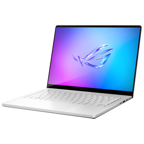 ASUS ROG Zephyrus G14 14" Gaming Laptop - Platinum White (AMD Ryzen AI 9 HX 370/32GB RAM/1TB SSD/RTX 5070 Ti)