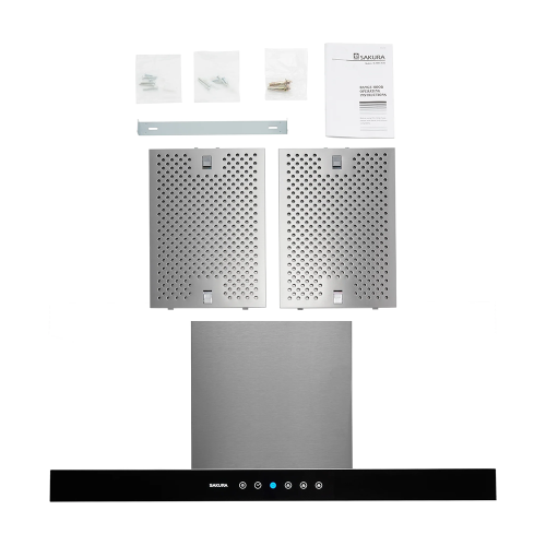Sakura M3000 30" Wall Chimney Range Hood S/S
