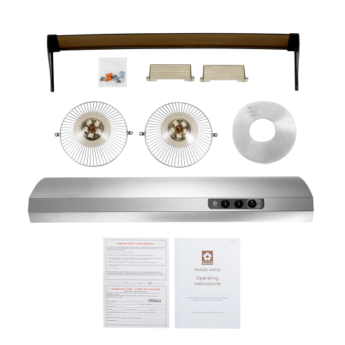 Sakura R747II 30" Under Cabinet Range Hood Stainless Steel