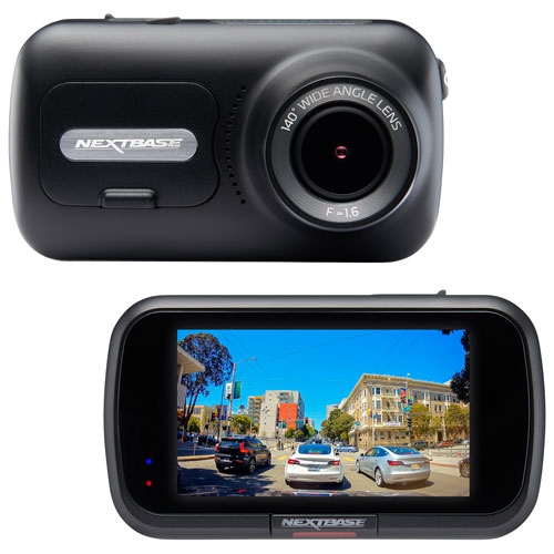 Refurbished Excellent - Nextbase 322GW Full HD 1080p Dash Cam with 2.5" LED HD IPS Touch Screen & Wi-Fi
