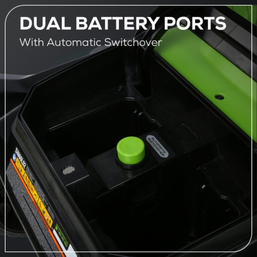 Souffleuse à neige sans balais de 22&nbsp;po 60&nbsp;V de Greenworks, batterie et chargeur non inclus