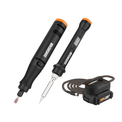 WORX  20V Makerx Rotary Tool And Wood & Metal Crafter Kit W/accessories