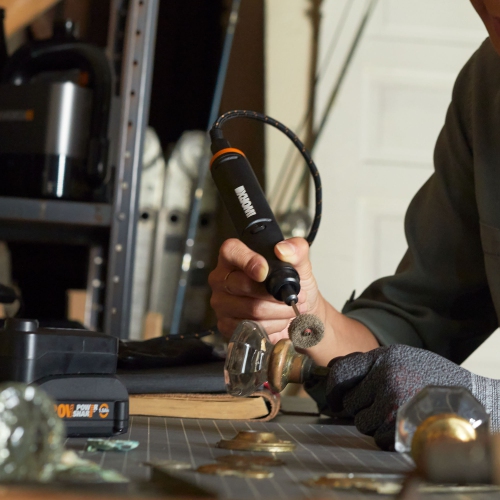 Worx -- 20V MakerX Rotary Tool and Wood & Metal Crafter Kit w/Accessories