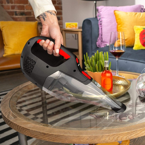 Remis à neuf – Aspirateur à main sans fil pour déchets secs et humides 16 V de Dirt Devil avec raclette BD30441VCA