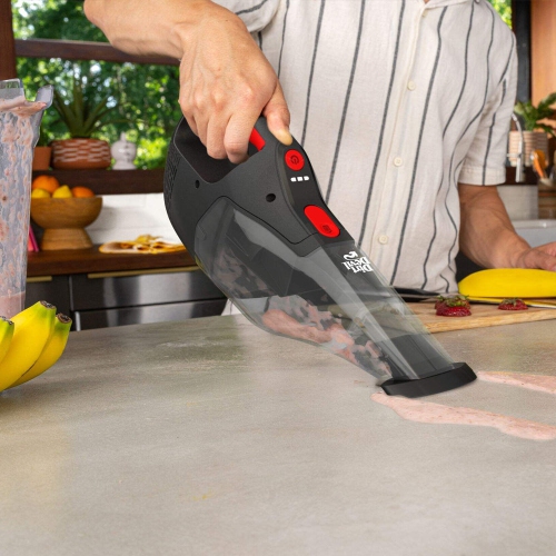 Remis à neuf – Aspirateur à main sans fil pour déchets secs et humides 16 V de Dirt Devil avec raclette BD30441VCA