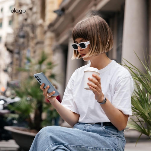 elago Compatible with Samsung Galaxy S25 Ultra Case, Liquid Silicone Case, Shockproof, Slim Phone Case, Anti-Scratch Soft Microfiber Lining, 6.8 inch