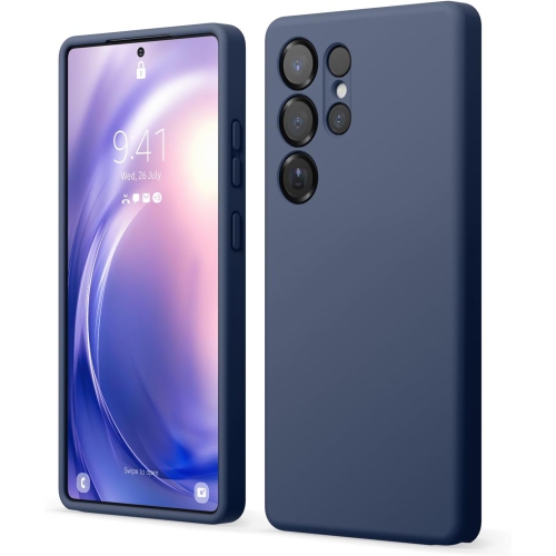 elago Compatible with Samsung Galaxy S25 Ultra Case, Liquid Silicone Case, Shockproof, Slim Phone Case, Anti-Scratch Soft Microfiber Lining, 6.8 inch