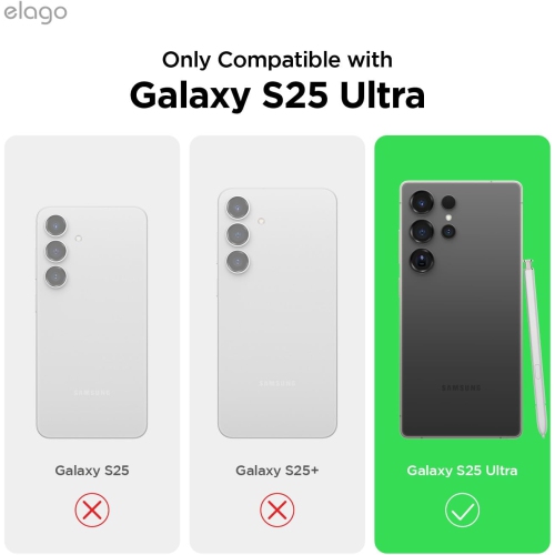 elago Compatible with Samsung Galaxy S25 Ultra Case, Liquid Silicone Case, Shockproof, Slim Phone Case, Anti-Scratch Soft Microfiber Lining, 6.8 inch