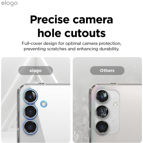 elago Hybrid Case Designed for Samsung Galaxy S25 Case 6.2 inch - Protective Cover, PC/TPU Technology, Precise Camera Cutouts, Sleek and Light