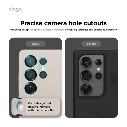 Elago compatible avec Samsung Galaxy S25 Ultra étui, étui magnétique en silicone, pour accessoires MagSafe, couverture de protection, antichoc,