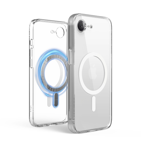 Image 1 de 8.. Étui hybride magnétique Elago compatible avec iPhone 16e, prise en charge MagSafe, résistant aux rayures, antichoc
