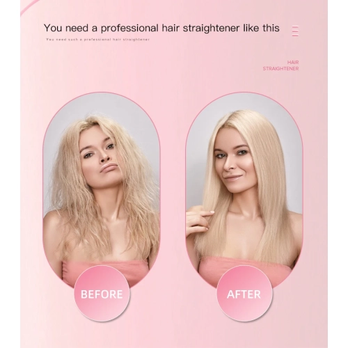 Portable Cordless Hair Straightener,Travel Flat Iron for Hair, USB-C Rechargeable Ceramic Mini Flat Iron Quick Heat