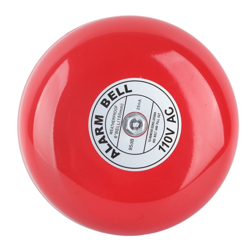 Image 1 of 6.. CB‑6B 95dB Metal Electric Round Alarm Bell School Home Factory Security Alarm Bell