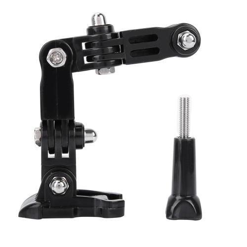 Bras de fixation pour casque pour support réglable GoPro Xiaoyi Adaptateur pour boîtier de caméra sport
