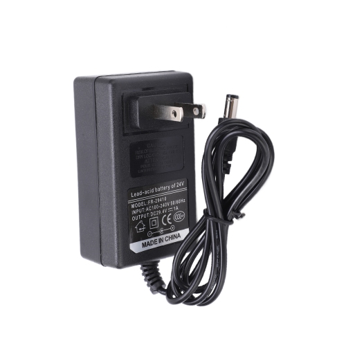 Chargeur de batterie au lithium 29,4&nbsp;V Adaptateurs d'alimentation 1&nbsp;A pour trottinette électronique