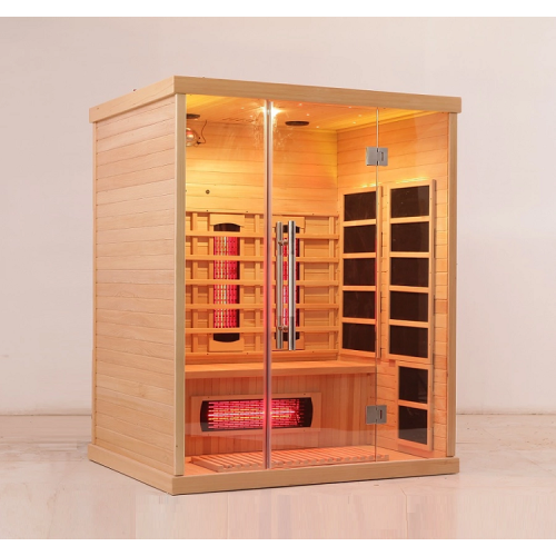 Blisspod, vénitien, sauna intérieur haut de gamme à spectre complet de Hemlock canadien à très faible électrocardiogramme, 11 radiateurs et