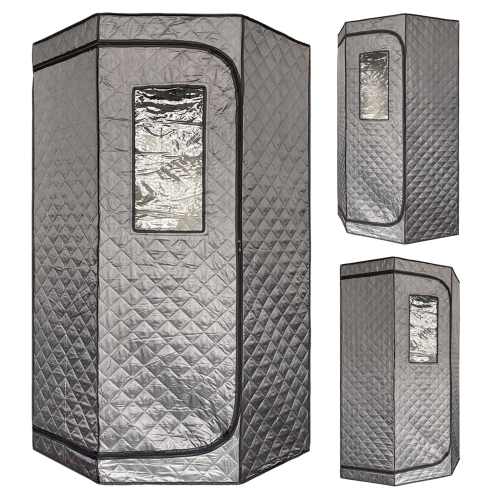 Blisspod 60&nbsp;Min portatif complet pour le corps Sauna à vapeur rapide | Pentagonal | 1600 Watts | 3,6&nbsp;L Plus Vapeur | 90X90B90SO 190&nbsp;cm