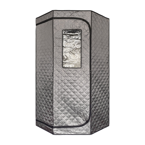 Blisspod 60&nbsp;Min portatif complet pour le corps Sauna à vapeur rapide | Pentagonal | 1600 Watts | 3,6&nbsp;L Plus Vapeur | 90X90B90SO 190&nbsp;cm