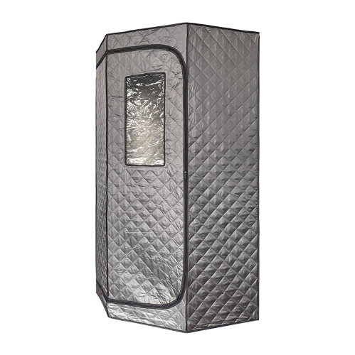 Blisspod 60&nbsp;Min portatif complet pour le corps Sauna à vapeur rapide | Pentagonal | 1600 Watts | 3,6&nbsp;L Plus Vapeur | 90X90B90SO 190&nbsp;cm