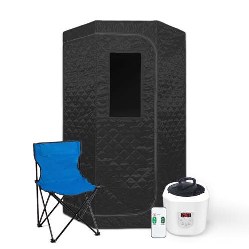 Blisspod 60&nbsp;Min portatif complet pour le corps Sauna à vapeur rapide | Pentagonal | 1600 Watts | 3,6&nbsp;L Plus Vapeur | 90X90B90SO 190&nbsp;cm