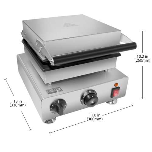 AP-512 Waffle Stick Maker | 4 Round-Shaped Waffles | Waffles on a Stick Iron | 110V