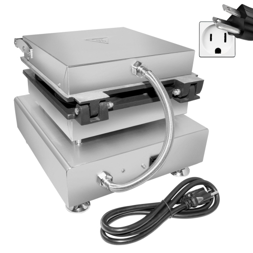 AP-512 Waffle Stick Maker | 4 Round-Shaped Waffles | Waffles on a Stick Iron | 110V