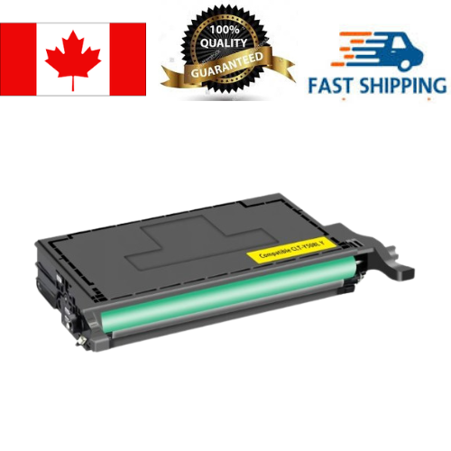 Cartouche de toner jaune Samsung CLT-Y508L, compatible