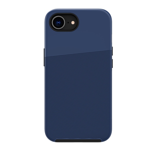 AXS PROTECH Plus Étui élégant double couche anti-choc pour Apple iPhone SE 4 | Bleu Astral