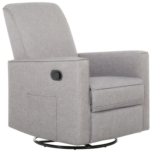 Fauteuil coulissant pivotant à 360 degrés Raleigh de Evolur - Gris pâle
