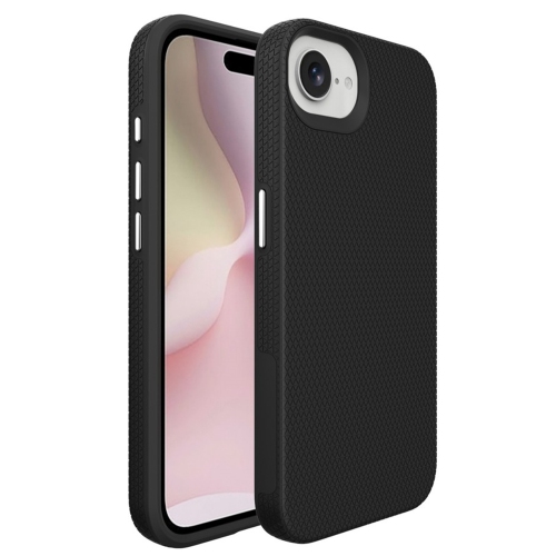 Image 1 de 3.. [CS] Étui rigide ajusté mince résistant aux égratignures pour iPhone 16e, noir