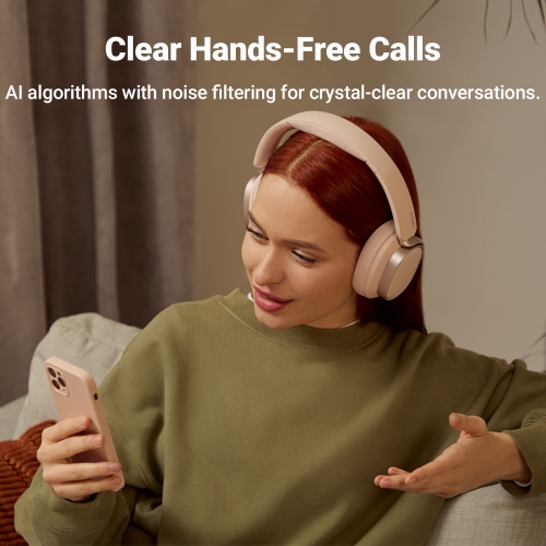 Edifier Active Noise Cancelling Headphones - Pink