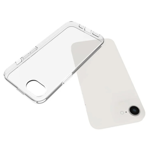 [CS] Étui souple mince en TPU Bumper pour iPhone 16e, transparent