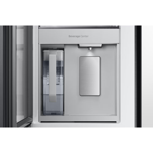 Samsung 36" 28.6 Cu. Ft. French Door Refrigerator w/ Water Dispenser & 9" AI Home Screen (RF90F29BECRAA) - SS