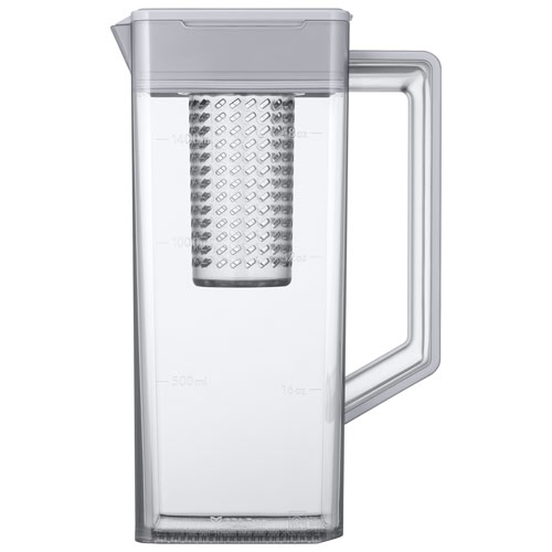 Samsung 36" 28.6 Cu. Ft. French Door Refrigerator w/ Water Dispenser & 9" AI Home Screen (RF90F29BECRAA) - SS