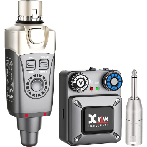 XVIVE  U4 Wireless In-Ear Monitor System Set With Transmitter And Receiver