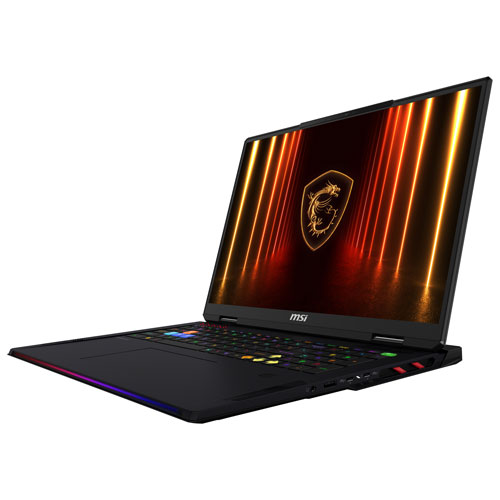 MSI Raider 18 HX 18" Gaming Laptop - Midnight Black (AMD Ryzen 9 9955HX3D/64GB RAM/2TB SSD/GeForce RTX 5090)