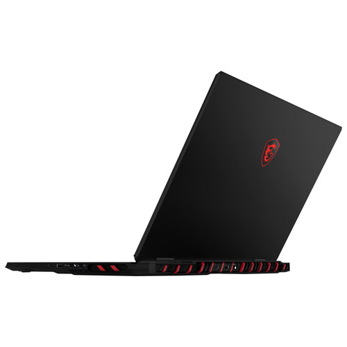 Portable de jeu de 18 po Raider 18 HX de MSI - Noir minuit (Ryzen 9 9955HX3D d'AMD/RAM 64 Go/SSD 2 To/GeForce RTX 5080)