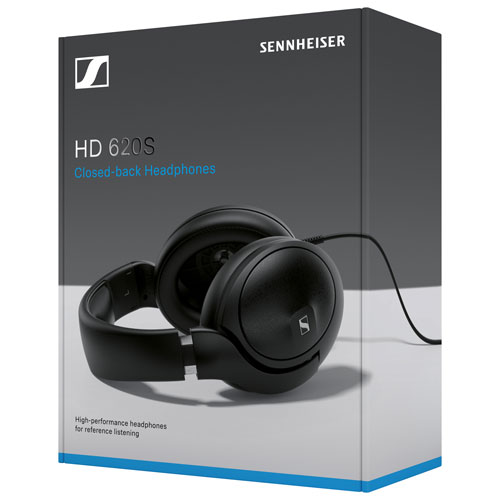 Sennheiser HD 620S Closed-Back Over-Ear Headphones - Black