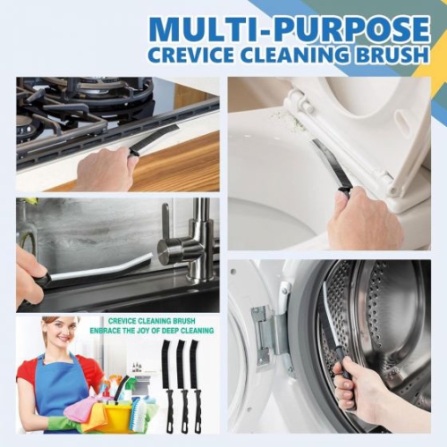 Household Crevice Cleaning Brush - Tackle those hard-to-reach spots in your home with our Handheld Thin Crevice Cleaning Brush